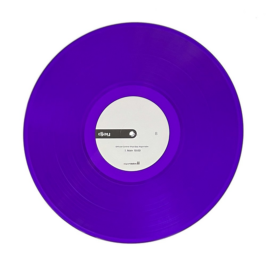 DJ Q-Bert x Shortkut x D-Styles (ISP) : FUGITIVES OF FUNK djay Pro Control Vinyl (Clear Purple 12" Single)