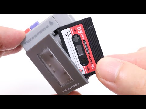 Toys Spirits Mini Retro Cassette Player | Gashapon Capsule