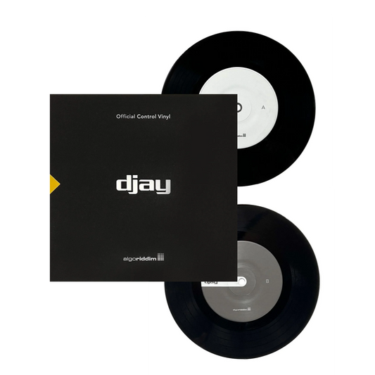 djay Pro 7" Control vinyl (Black Pair)