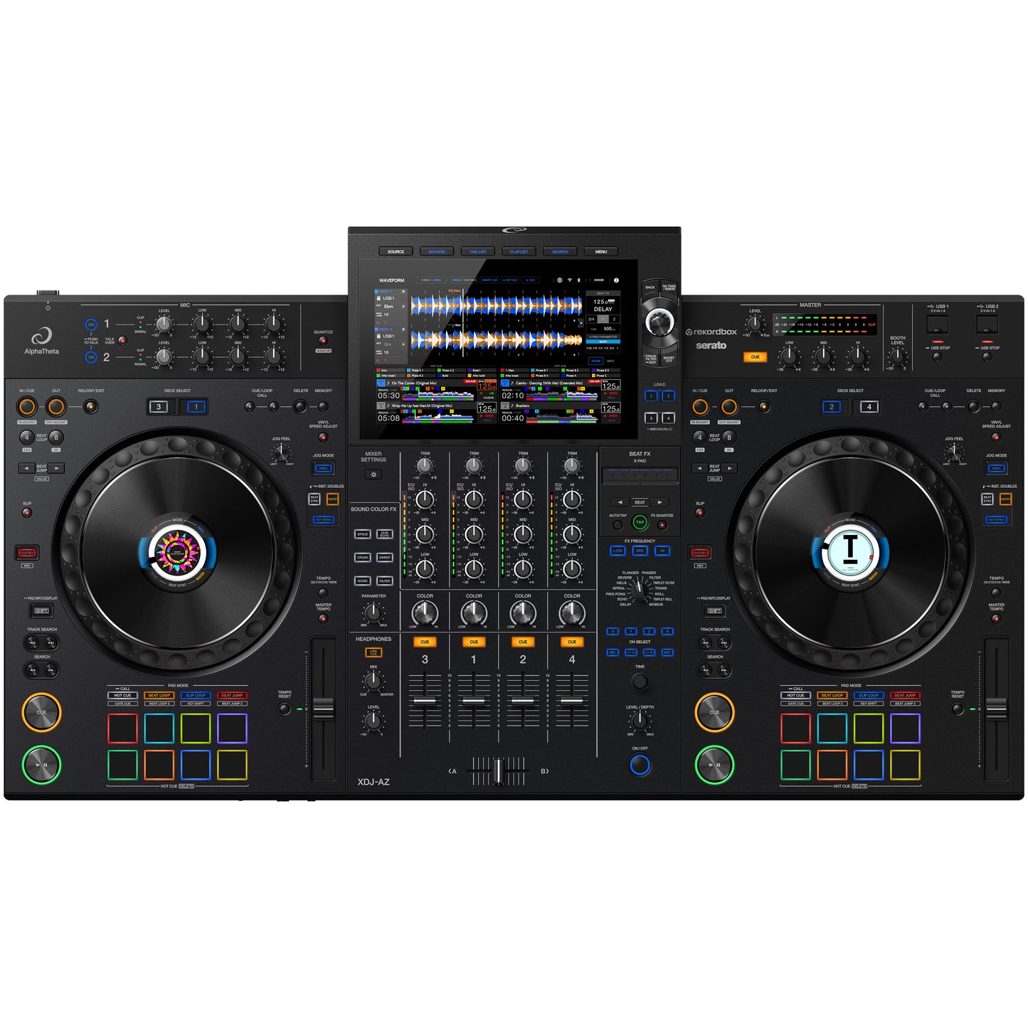 AlphaTheta XDJ-AZ 4-Channel All-In-One Standalone DJ Controller