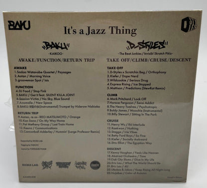 Baku X D-Styles - It’s A Jazz Thing - Japan CD Limited Edition