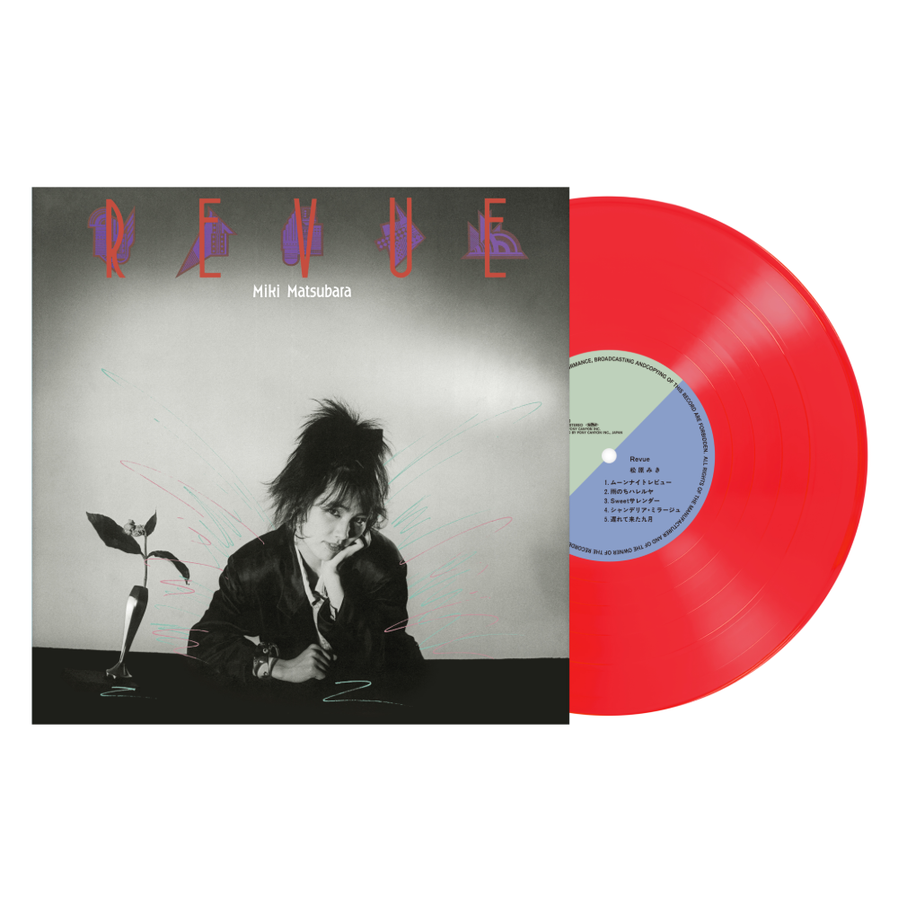 Miki Matsubara - REVUE (LP / Clear Red Vinyl)