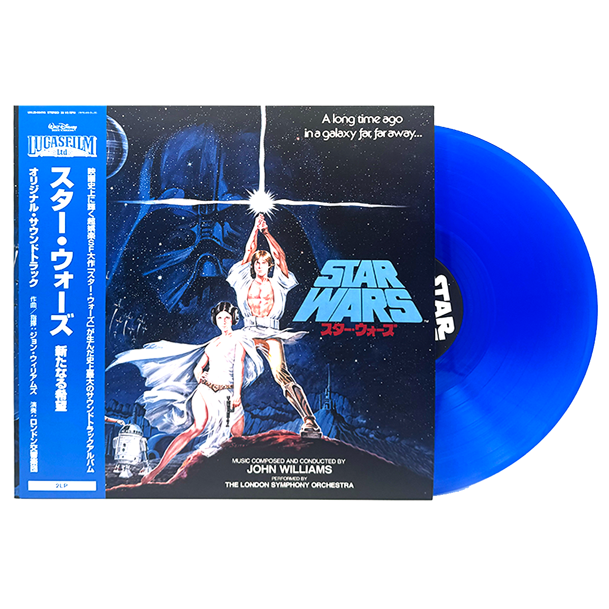 John Williams – Star Wars: A New Hope (Original Motion Picture Soundtrack) [Blue Vinyl] (2LP) [Japan Import]