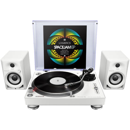 Pioneer DJ PLX-500-W Direct Drive Turntable (White)