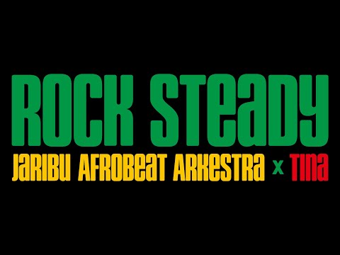 JariBu Afrobeat Arkestra x Tina – Rock Steady / Rock Steady (MACKA-CHIN Edit) (Clear Green Color Vinyl) (7")