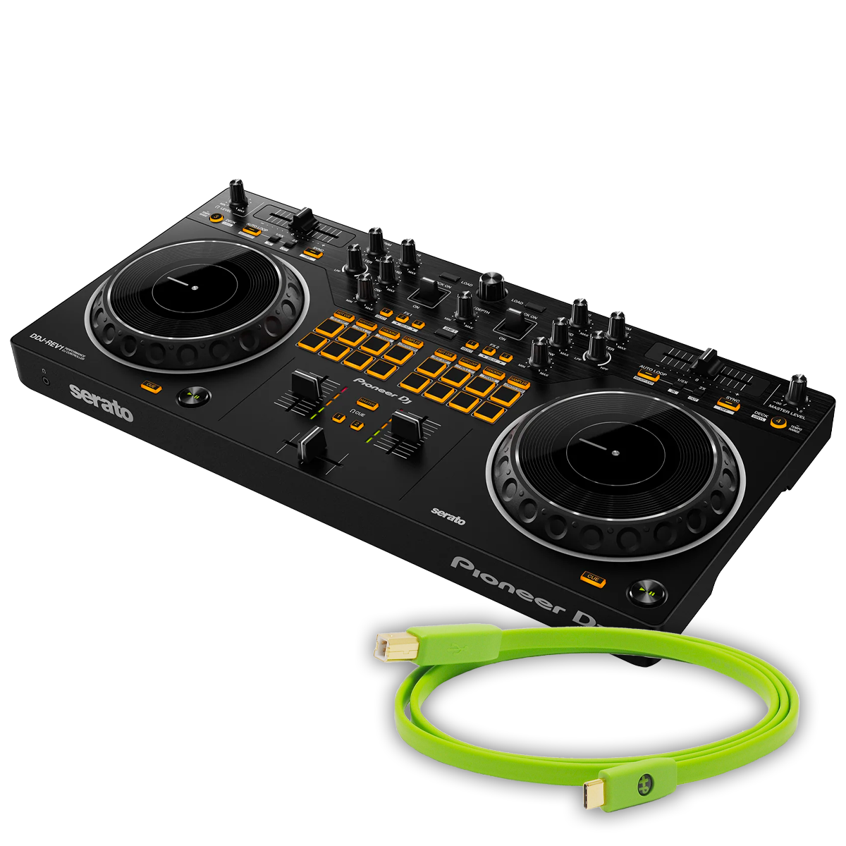 Pioneer DJ DDJ-REV1 with NEO d+ Class B Cable