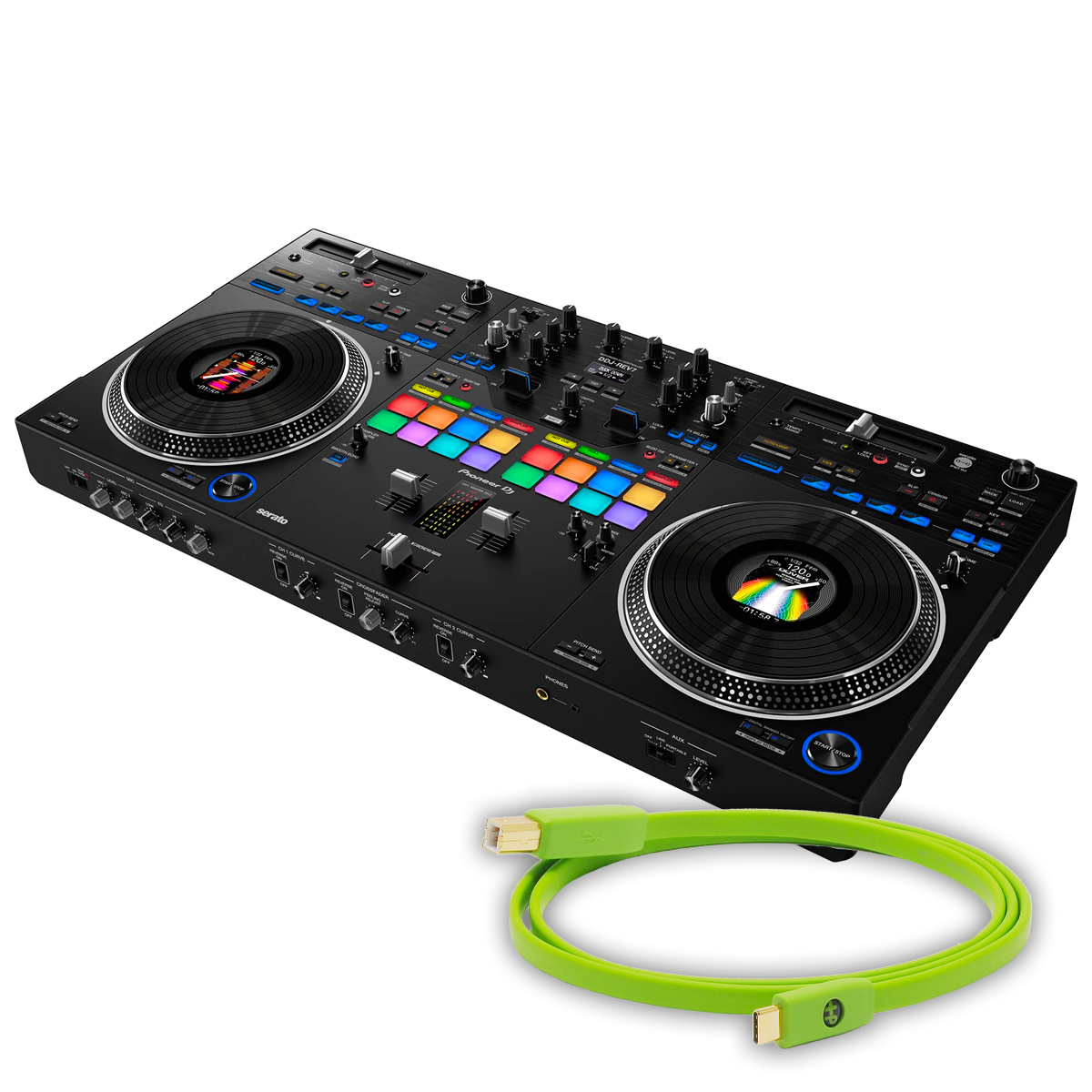 Pioneer DJ DDJ-REV7 with 2 NEO d+ Class B Cables