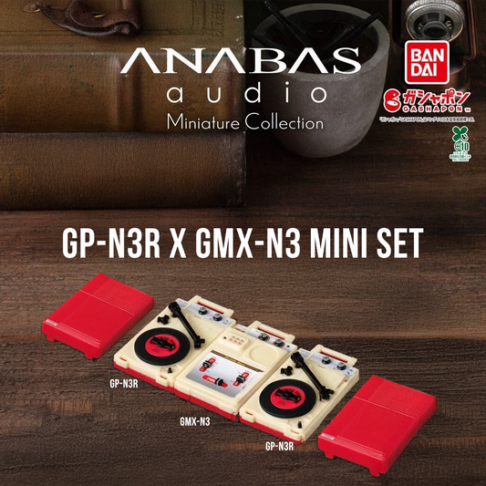 Anabas Audio Miniature Gashapon Collection (GP-N3R X GMX-N3 SET) | Vintage Replicas