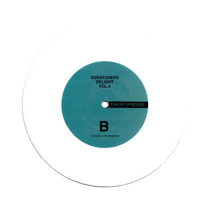 Sqratchers Delight Vol. 4 by D-Styles & Mr. Henshaw (7" White Vinyl)