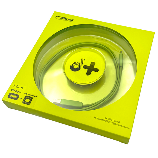 NEO d+ Class B USB (Type C to B) Cable for DJs & Audio Professionals by Oyaide Elec. Co.