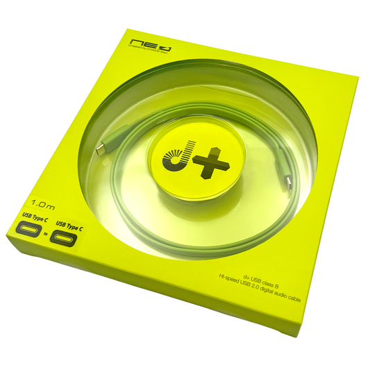NEO d+ Class B USB (Type C to C) Cable for DJs & Audio Professionals by Oyaide Elec. Co.