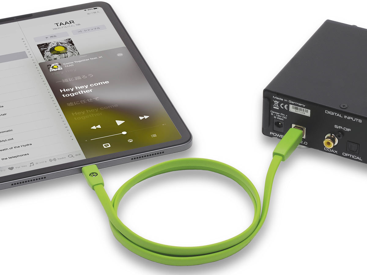 OPEN BOX NEO d+ Premium USB (Type C to B) Cable (Class B) by Oyaide Elec. Co.