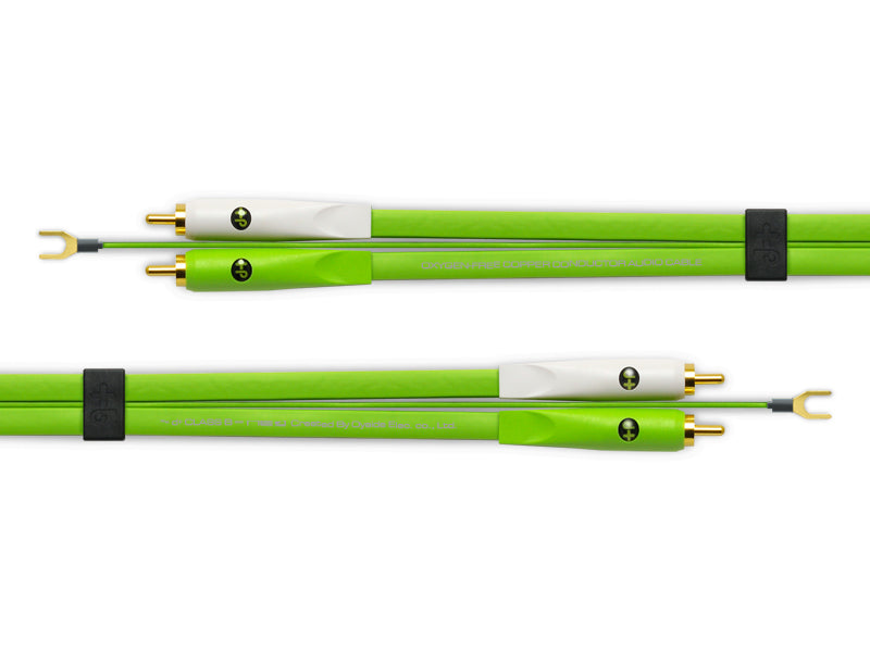 NEO d+ Premium RCA + Ground Turntable Cable (Class B) by Oyaide Elec. Co.